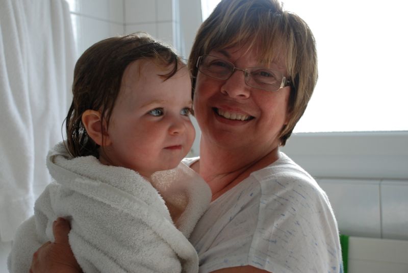 Claire and grandma